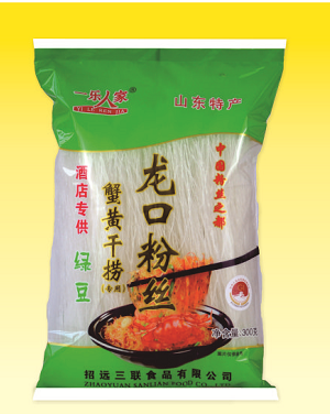 一乐人家蟹黄龙口粉丝 切丝:300g