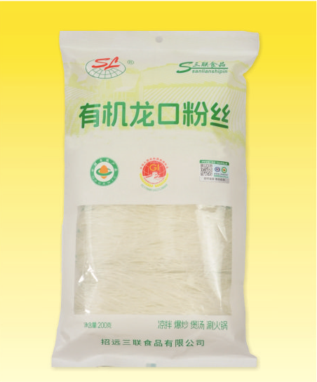 三联有机龙口粉丝 烘干块:2009