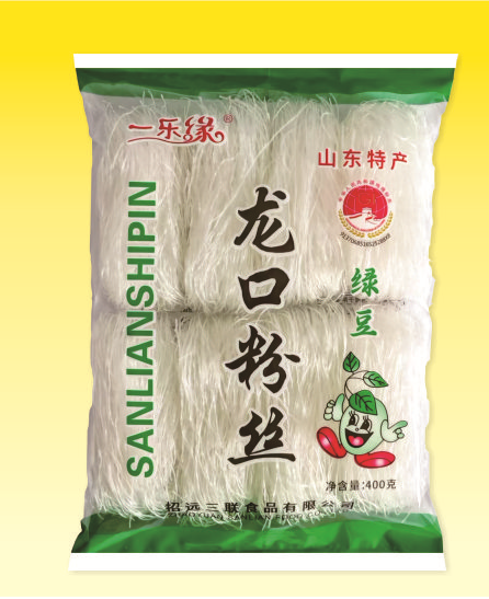 一乐缘龙口粉丝 烘干块:400g;300q;200g